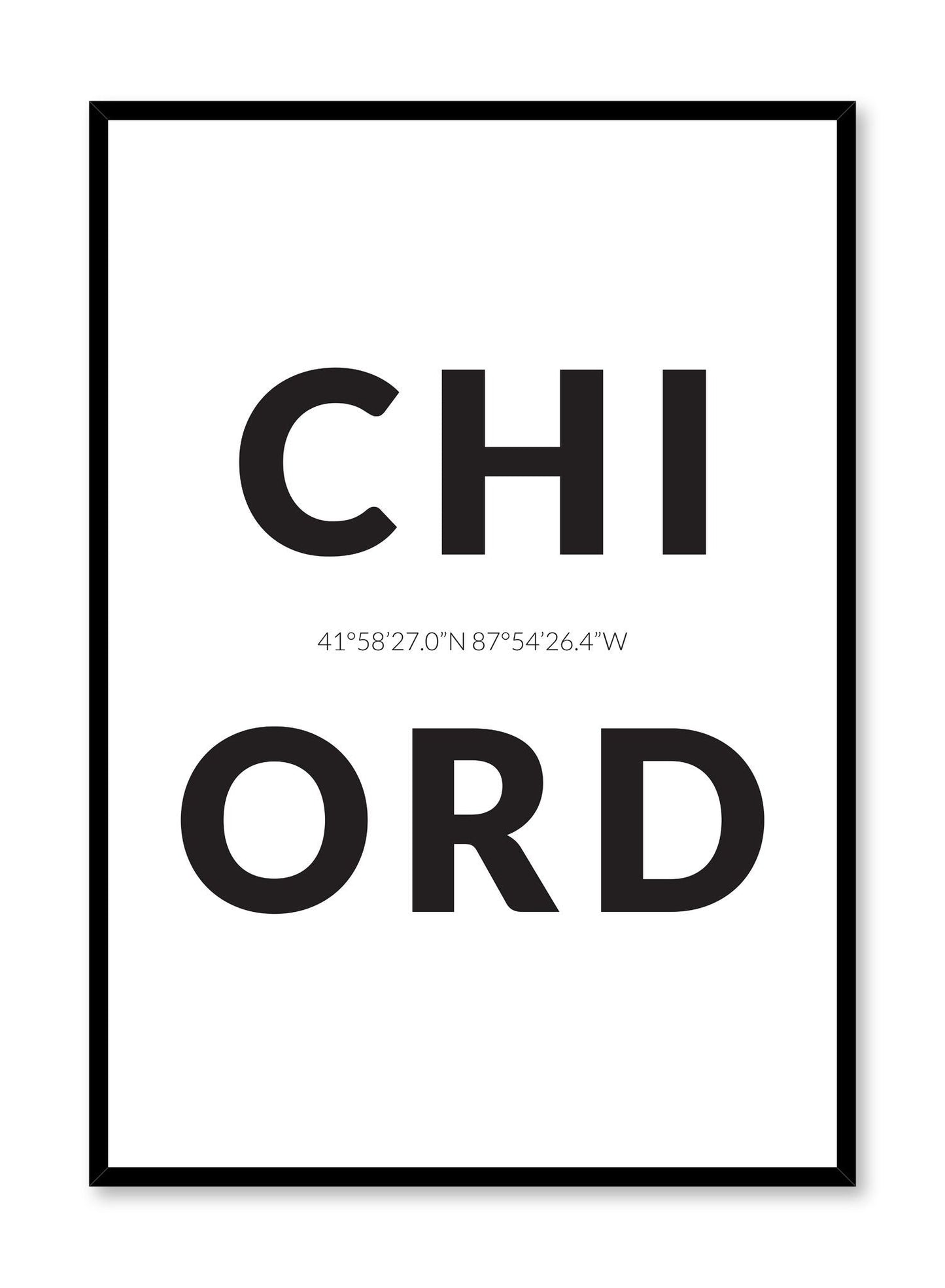 Destination: Chicago, Poster