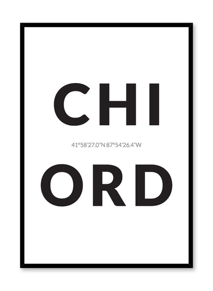 Destination: Chicago, Poster