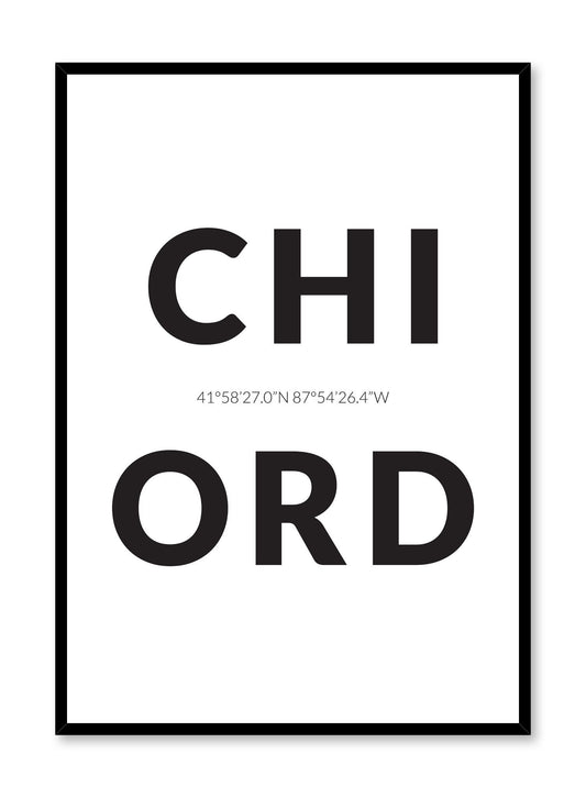 Destination: Chicago, Poster