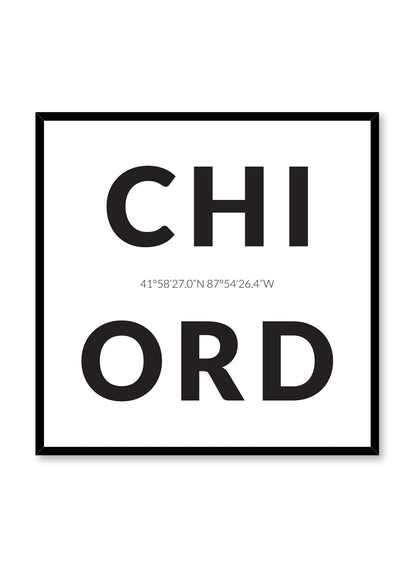 Destination: Chicago, Poster