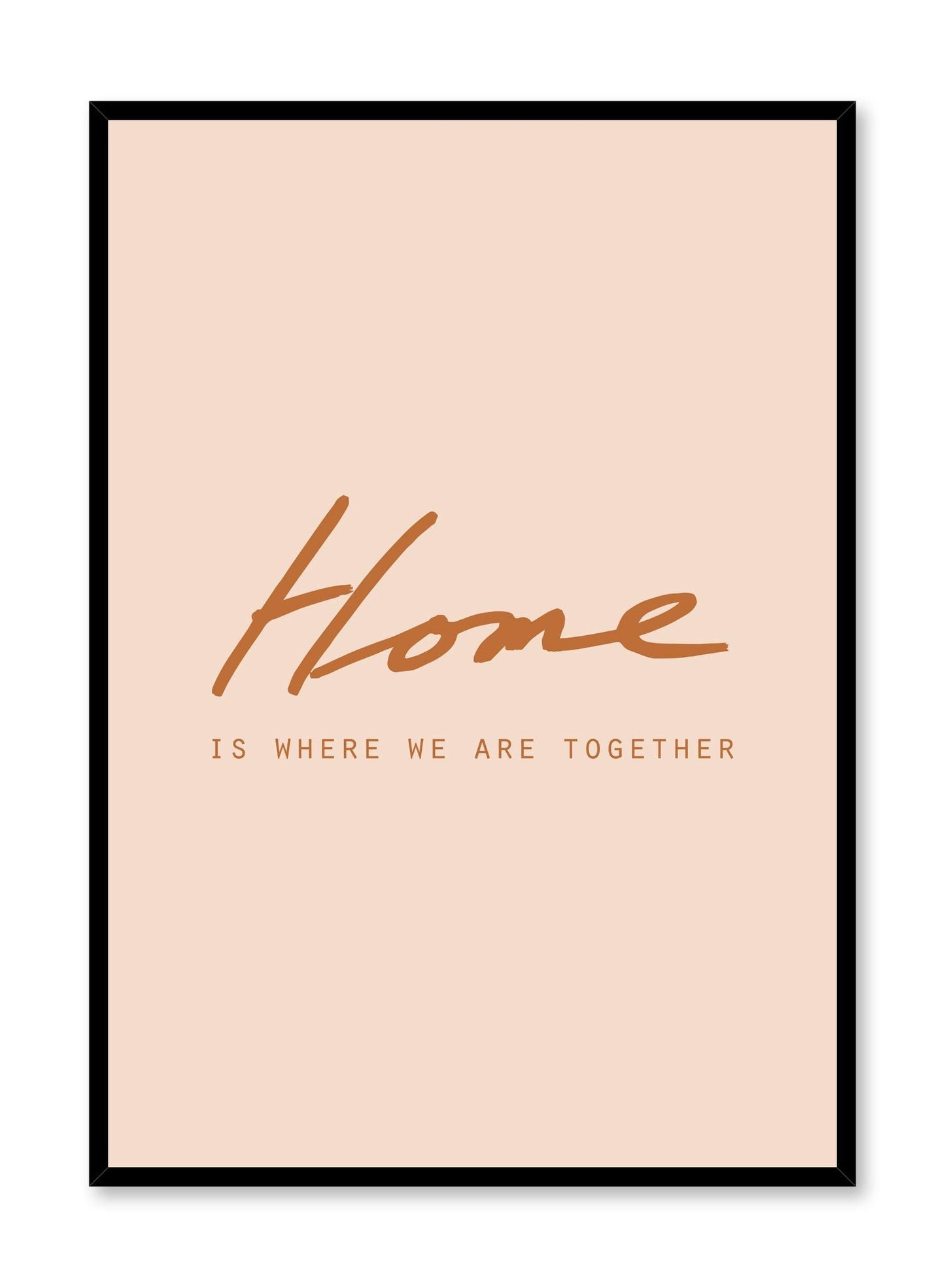 Home Is in Orange, Poster
