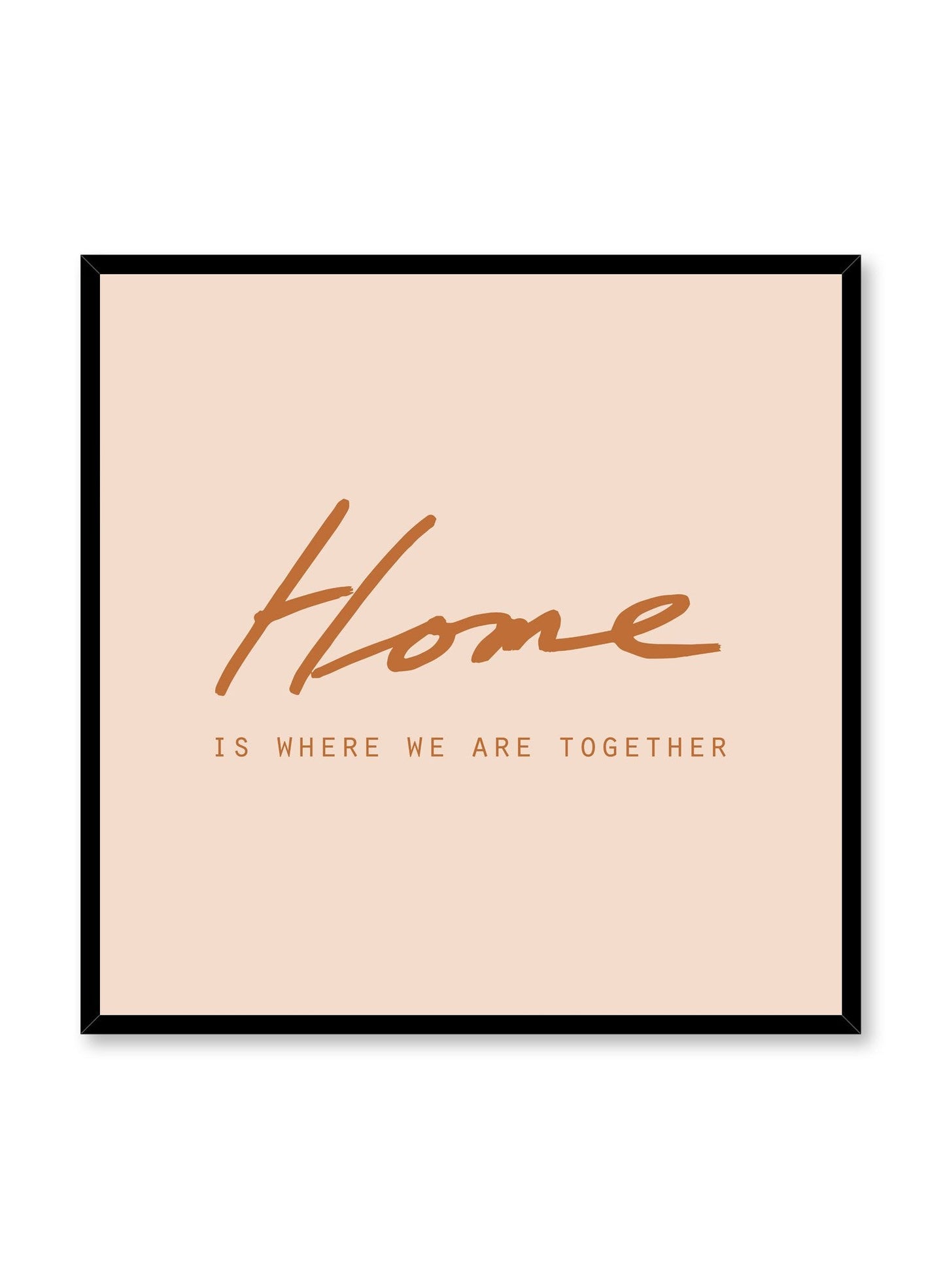 Home Is in Orange, Poster