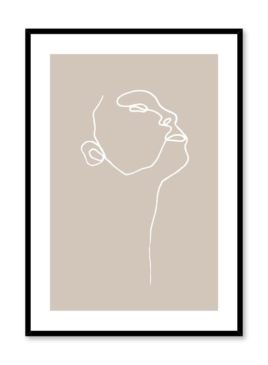 Profile in Beige, Poster