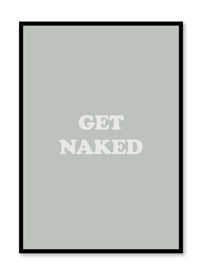 Get Naked in Green, Poster