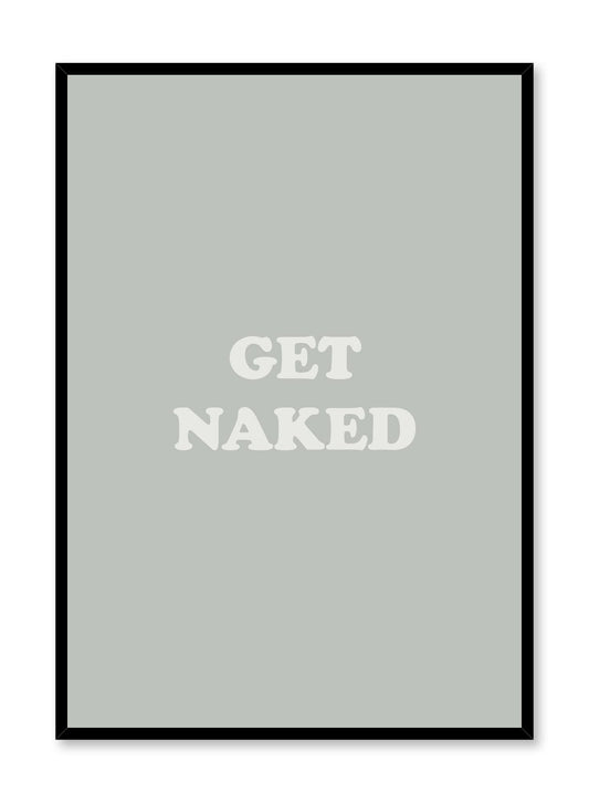 Get Naked in Green, Poster