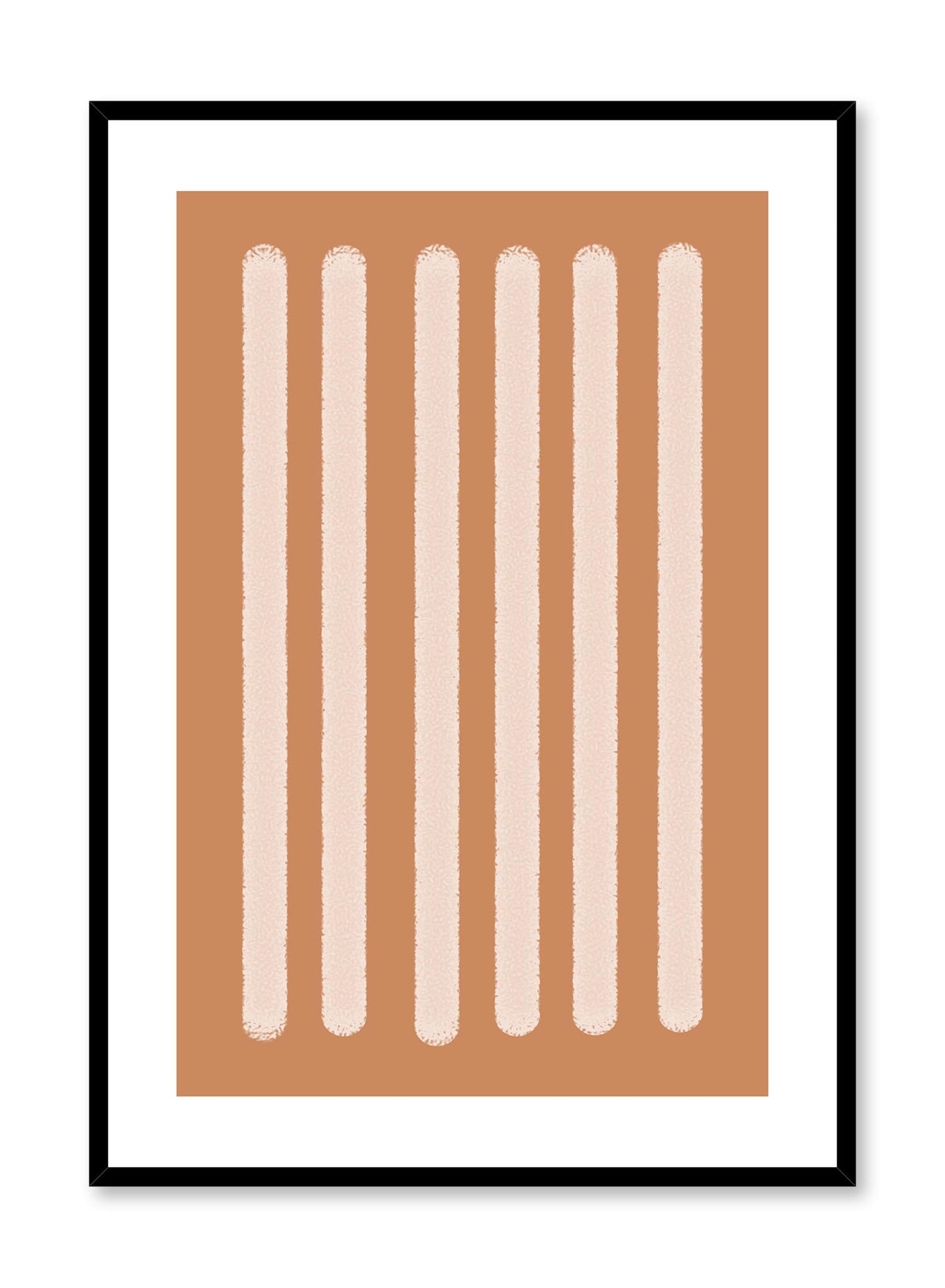 Two-Toned in Burnt Orange, Poster