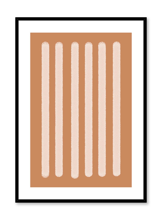 Two-Toned in Burnt Orange, Poster