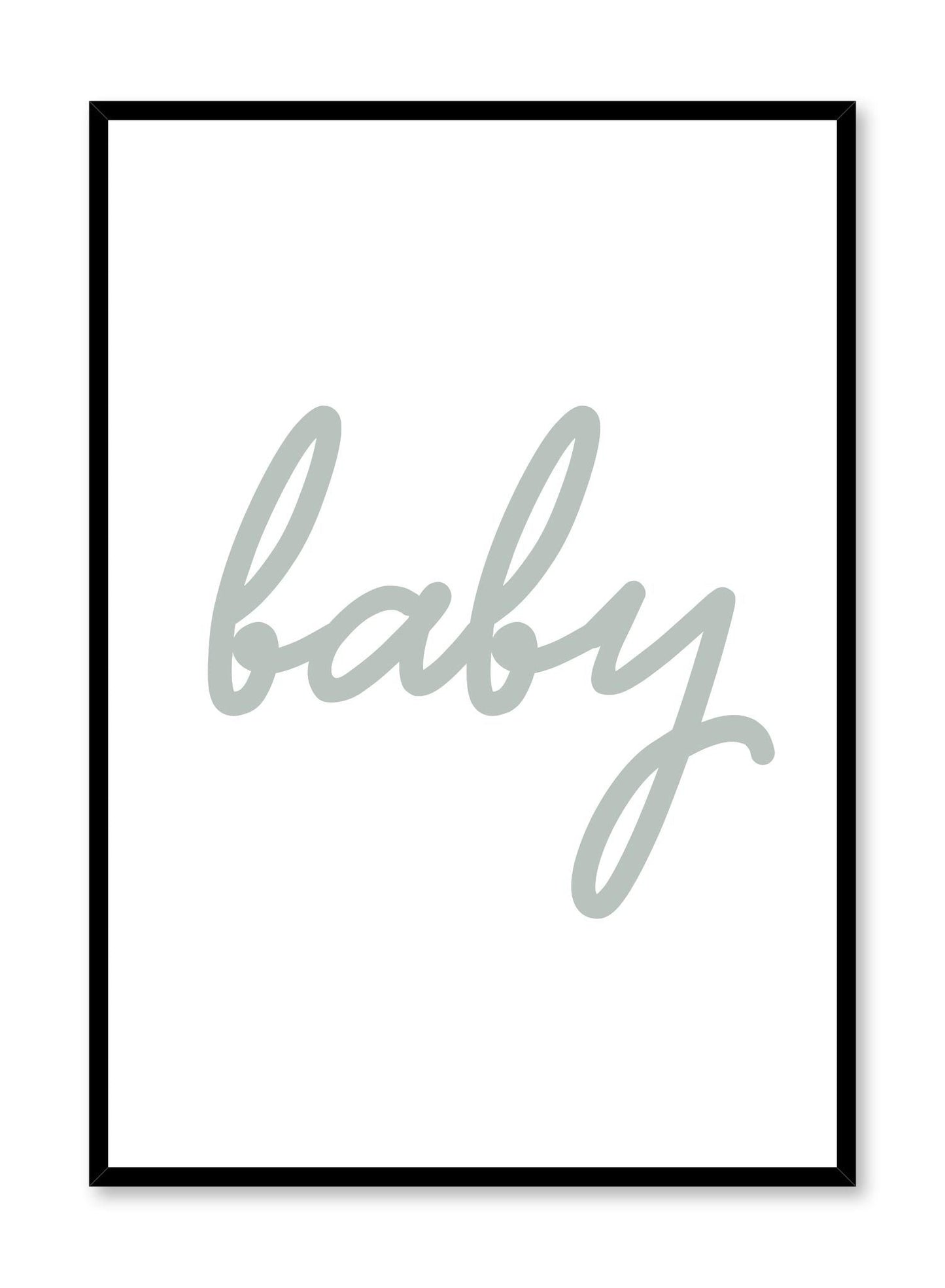Baby in Green, Poster