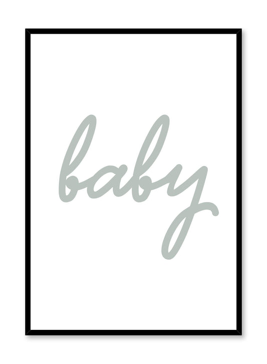 Baby in Green, Poster