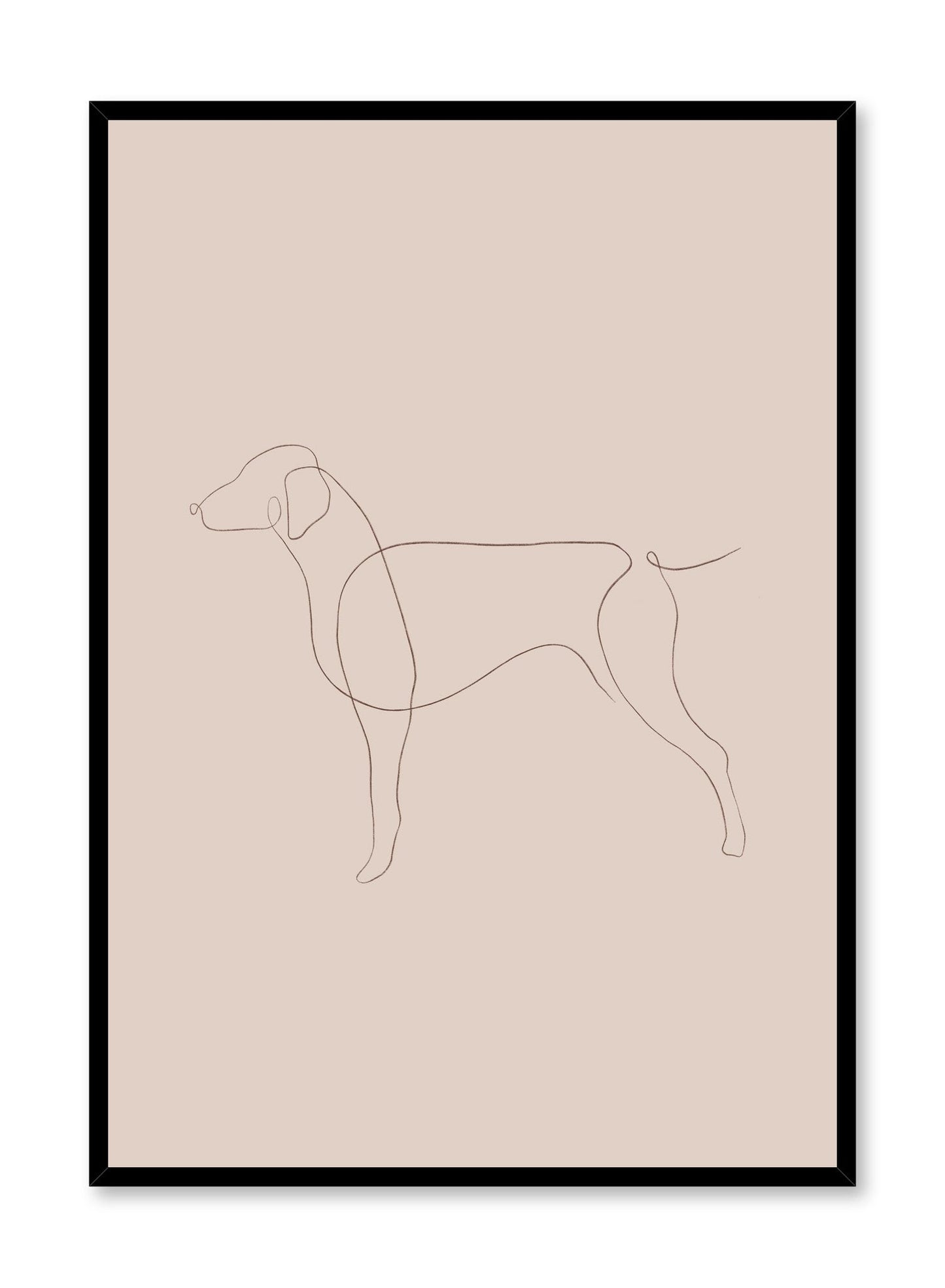 Good Boy in Beige, Poster