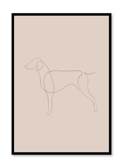 Good Boy in Beige, Poster