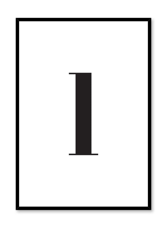 Lowercase Letter L, Poster