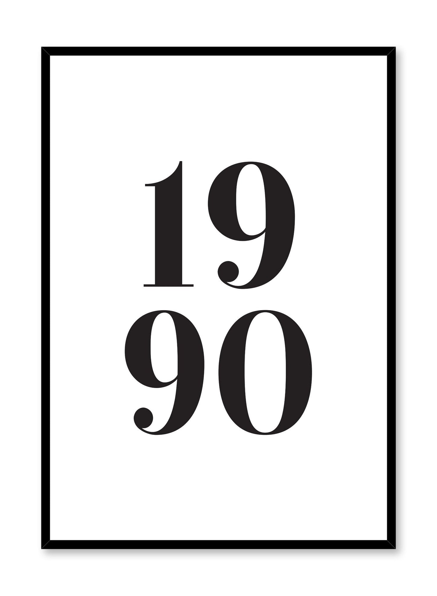 The 90's, Poster