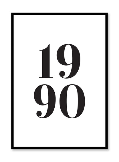 The 90's, Poster