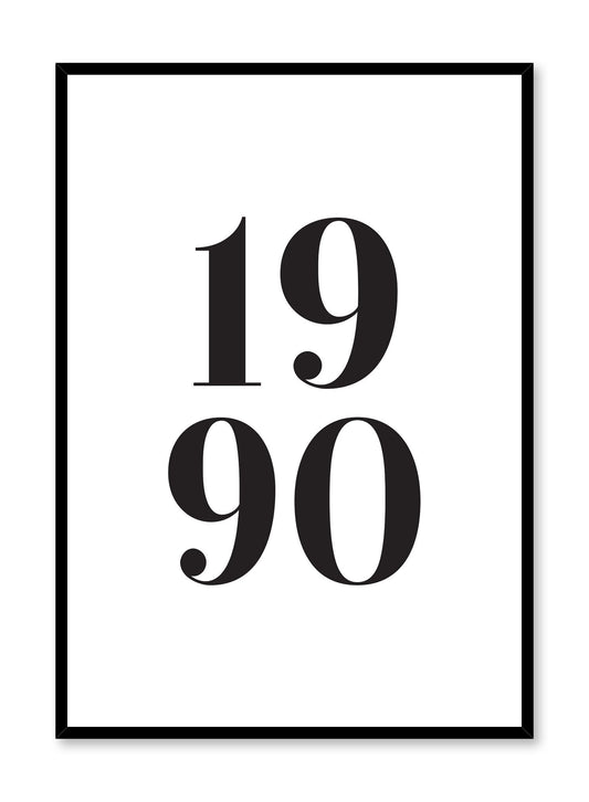 The 90's, Poster