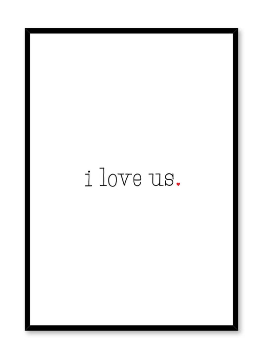 I Love Us, Poster