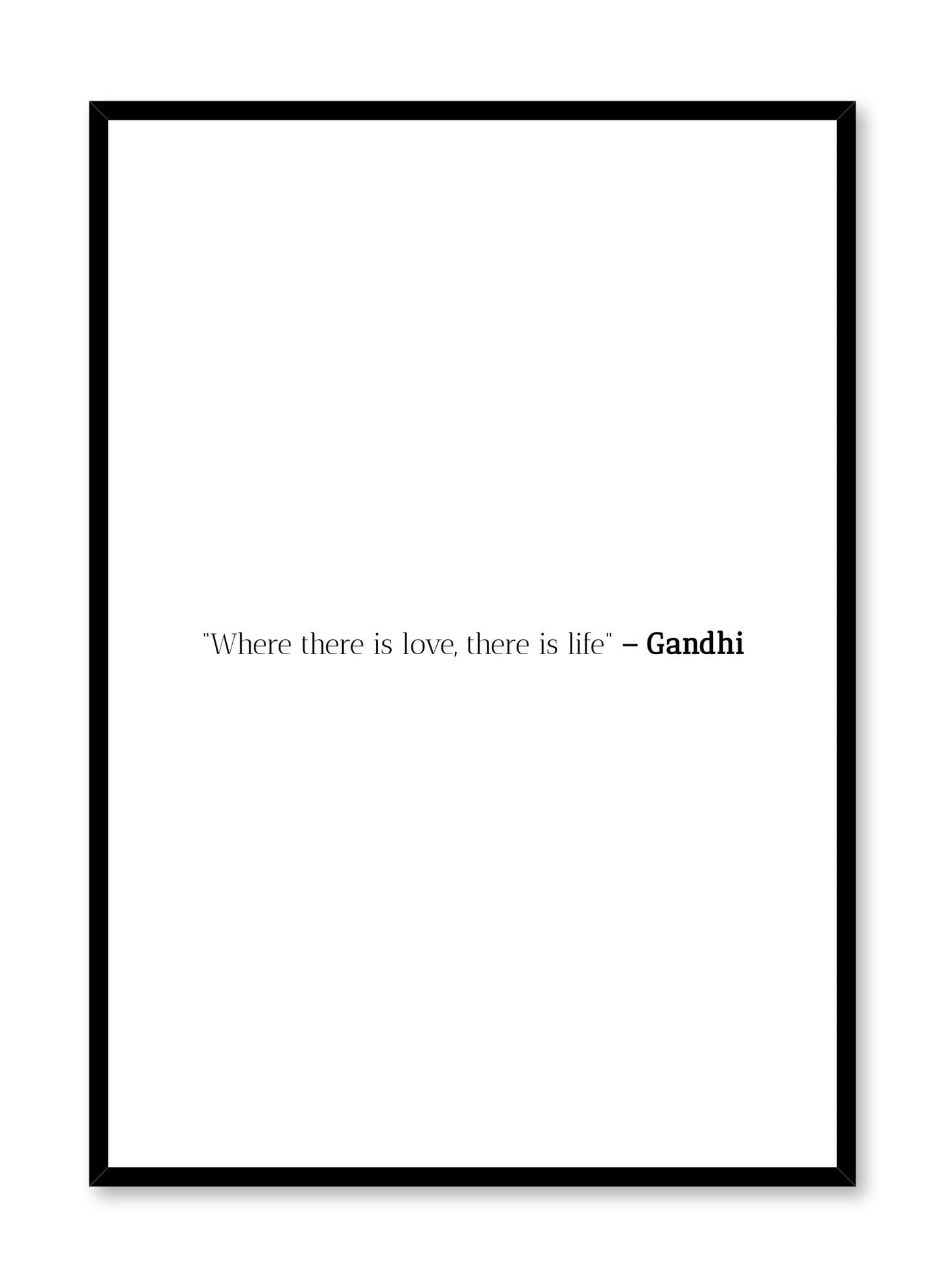 Gandhi, Poster