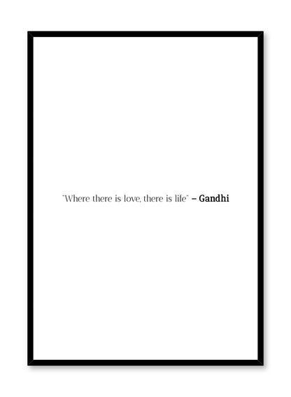 Gandhi, Poster