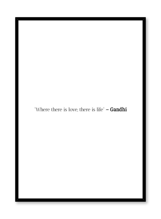 Gandhi, Poster