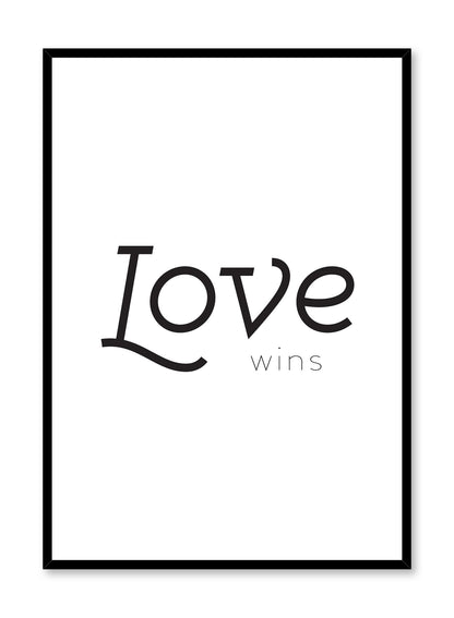 Love Wins, Poster