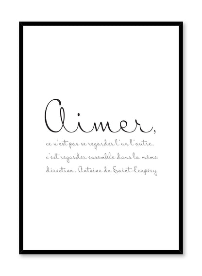S'Aimer, Poster