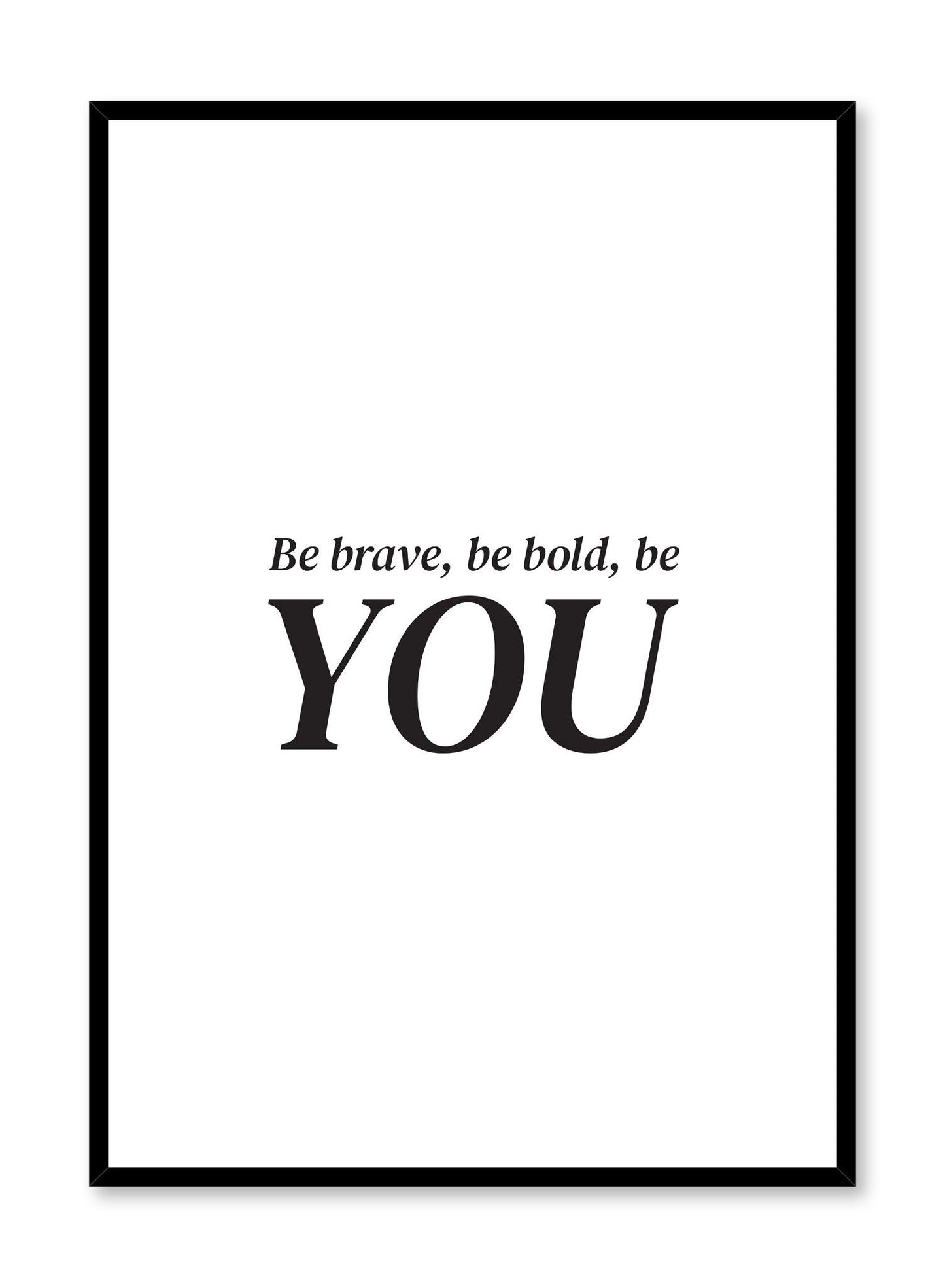 Be You, Poster