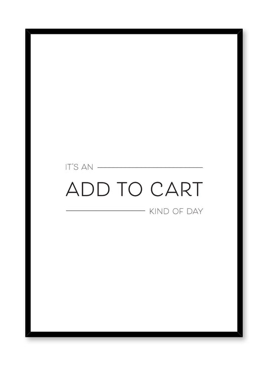Add To Cart, Poster