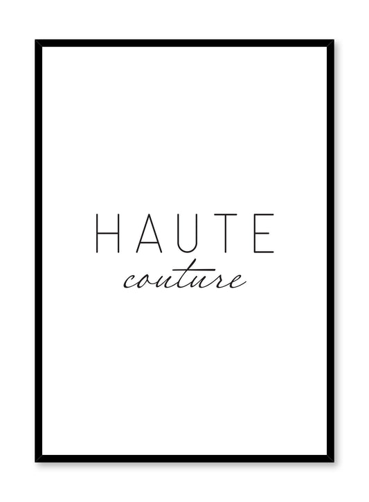 Haute Couture, Poster