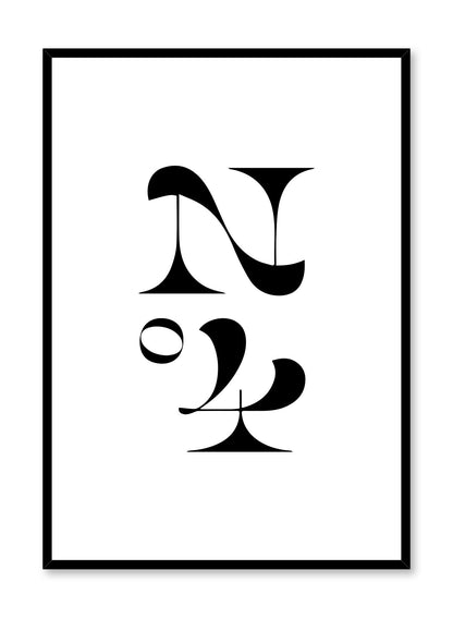 Numero Quatre, Poster