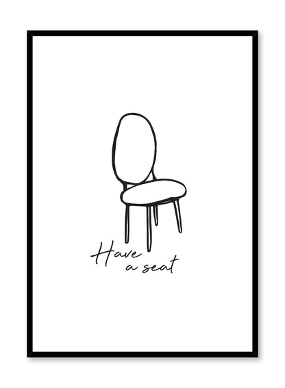 Have a Seat, Poster