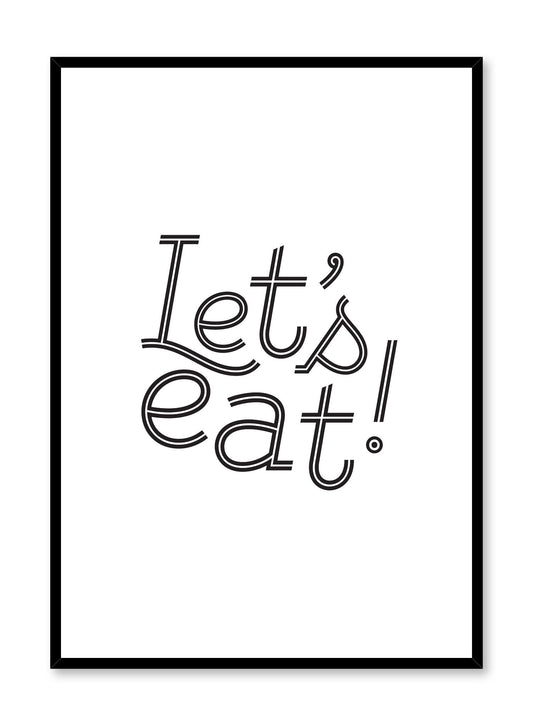 Let's Eat!, Poster