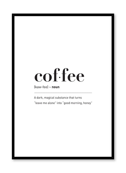Coffee, Poster