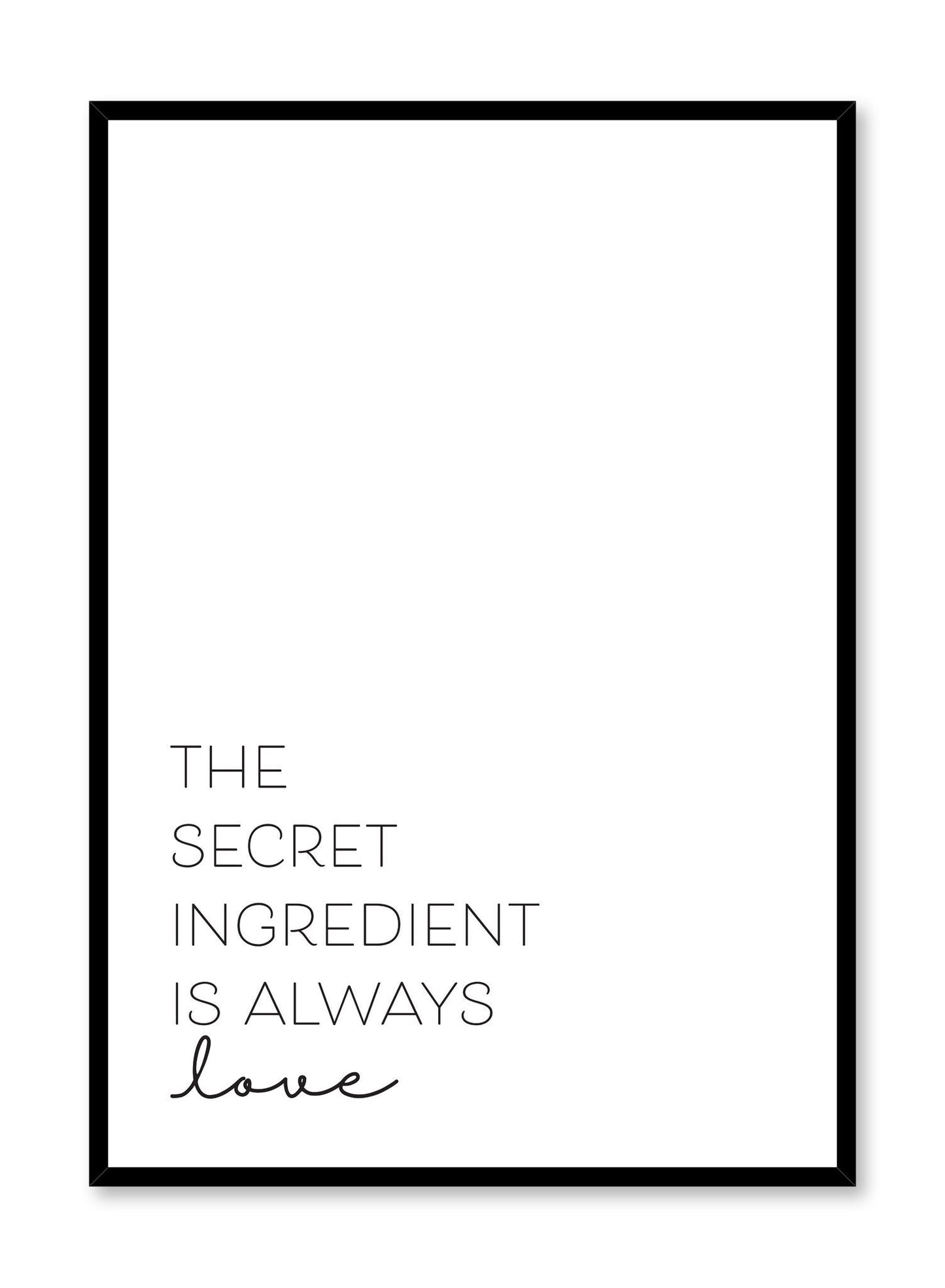 Secret Ingredient, Poster