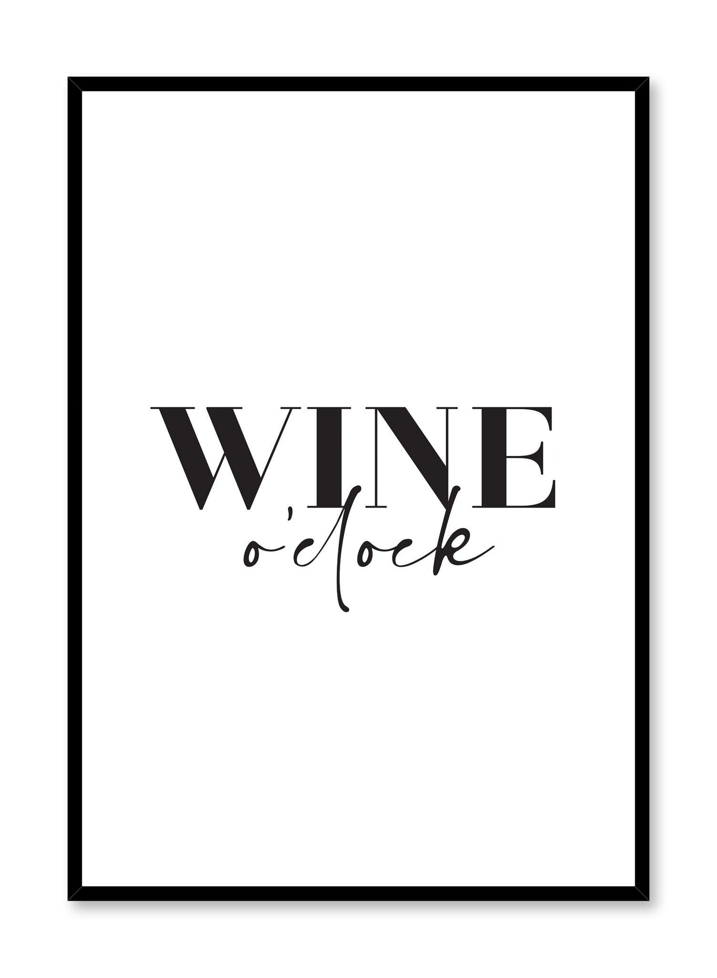 Wine O' Clock, Poster