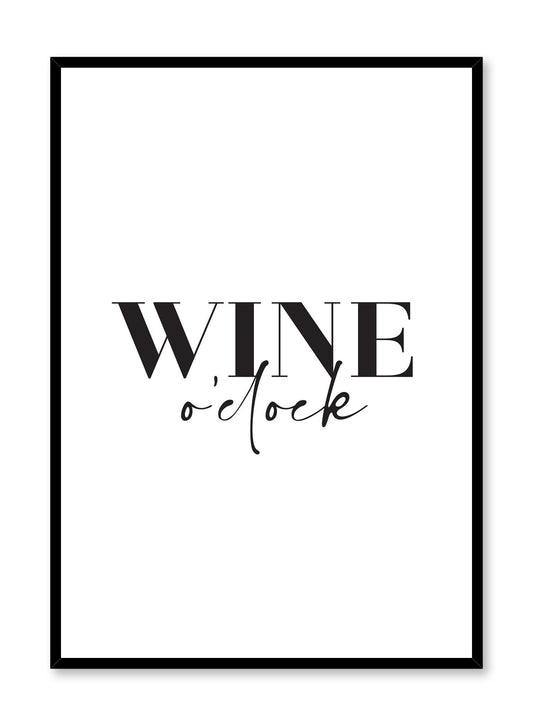 Wine O' Clock, Poster