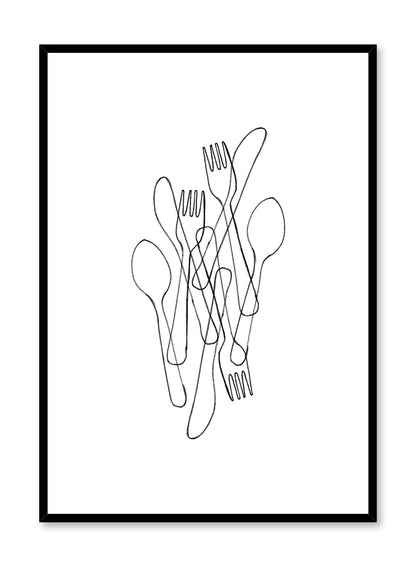 Forks & Knives, Poster