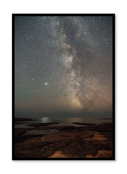 Galaxy Over Water, Poster