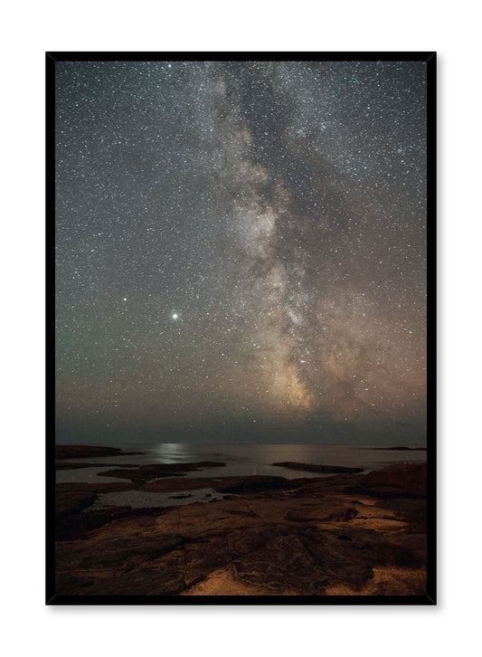 Galaxy Over Water, Poster