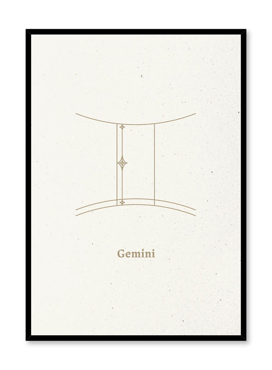 Minimal Gemini, Poster