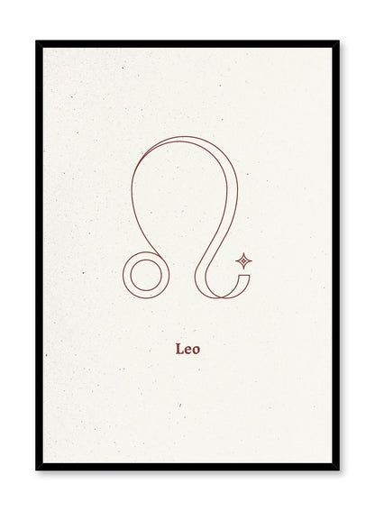 Minimal Leo, Poster