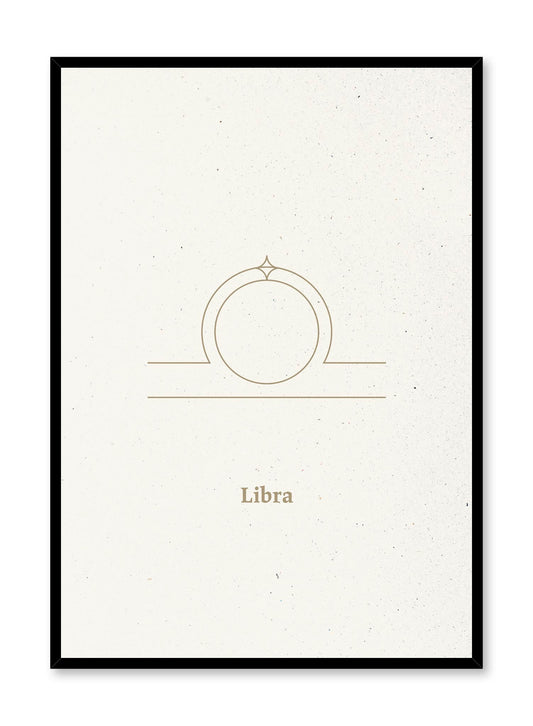 Minimal Libra, Poster