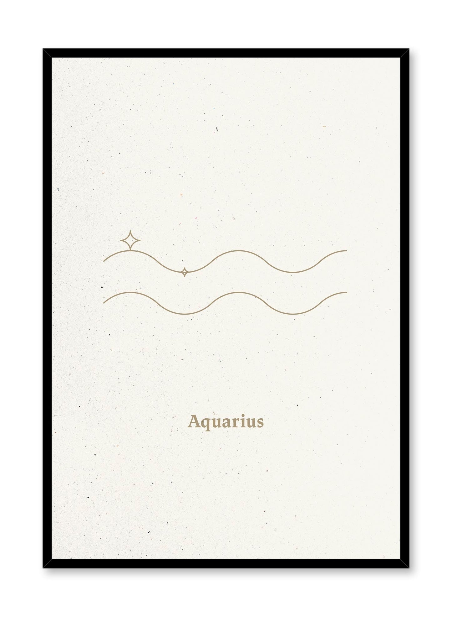 Minimal Aquarius, Poster