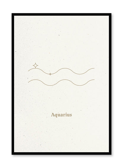 Minimal Aquarius, Poster
