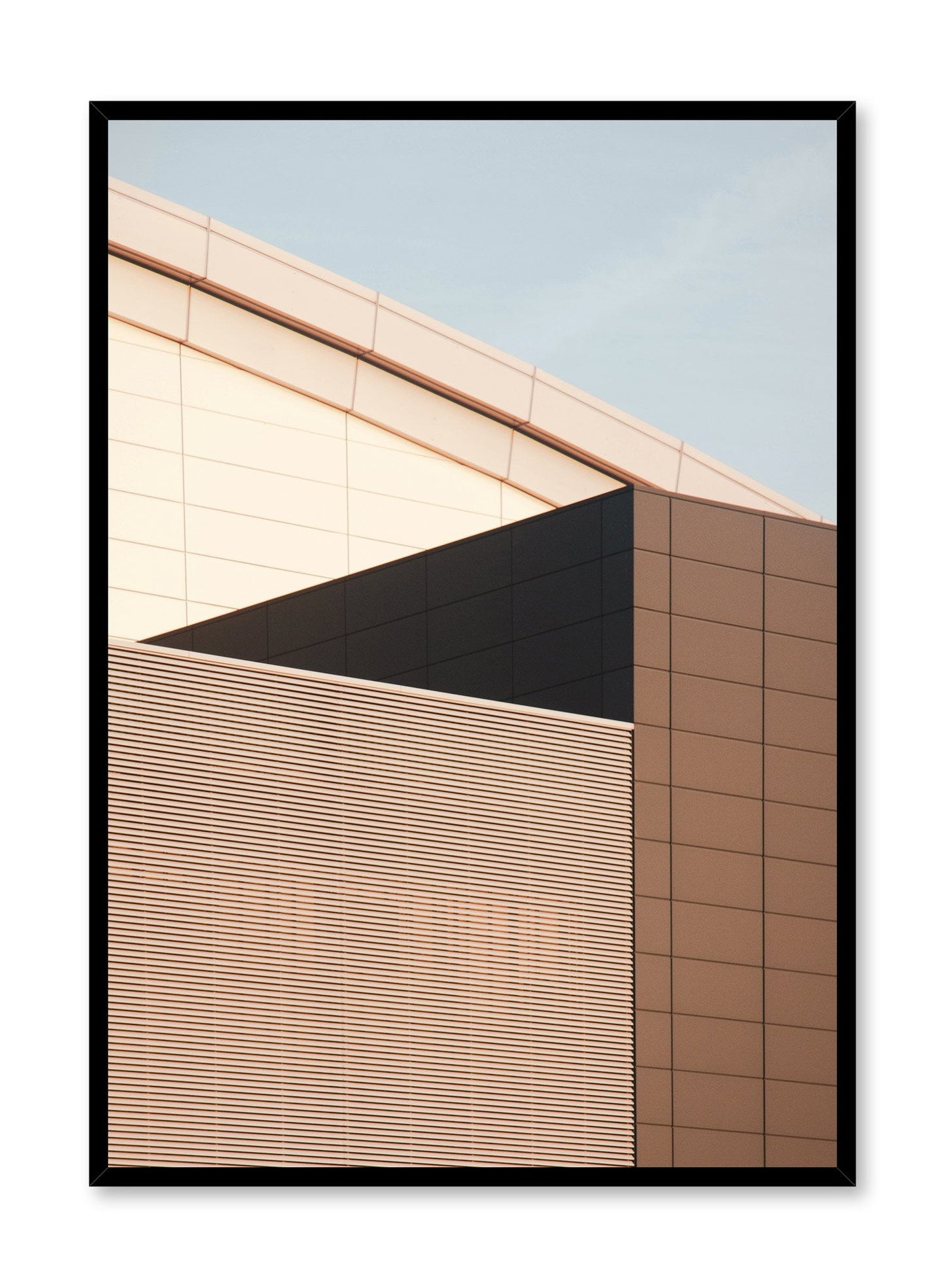 Beige Bricks, Poster