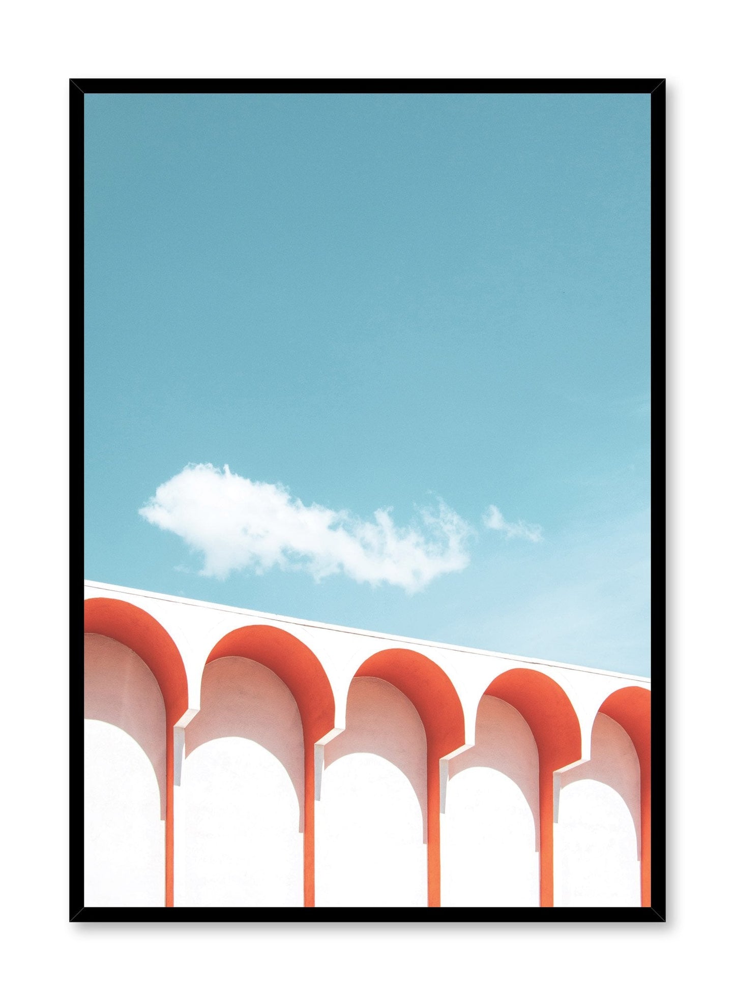 Orange Arches, Poster