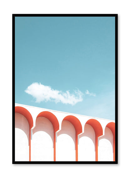 Orange Arches, Poster