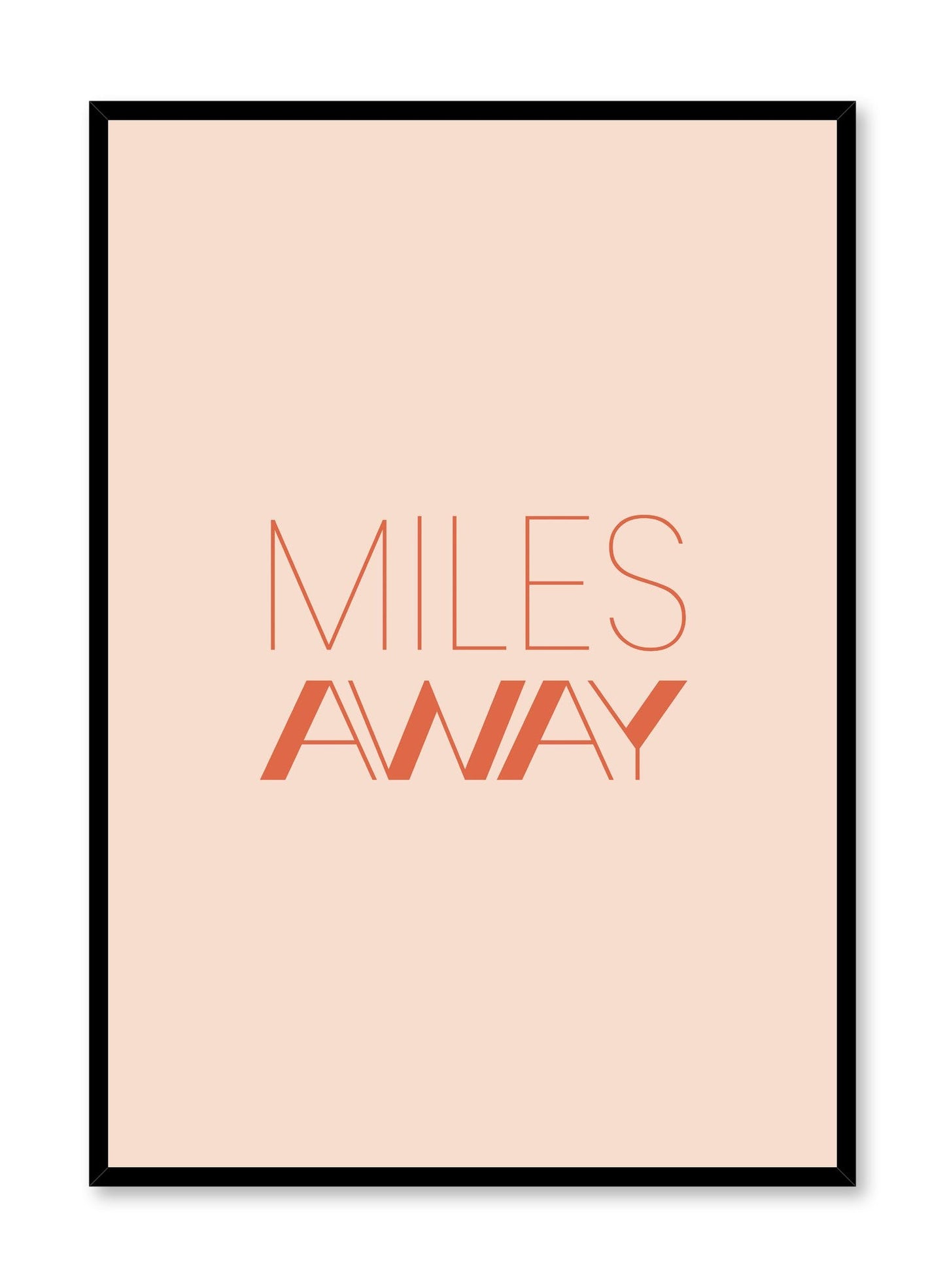 Miles Away, Poster