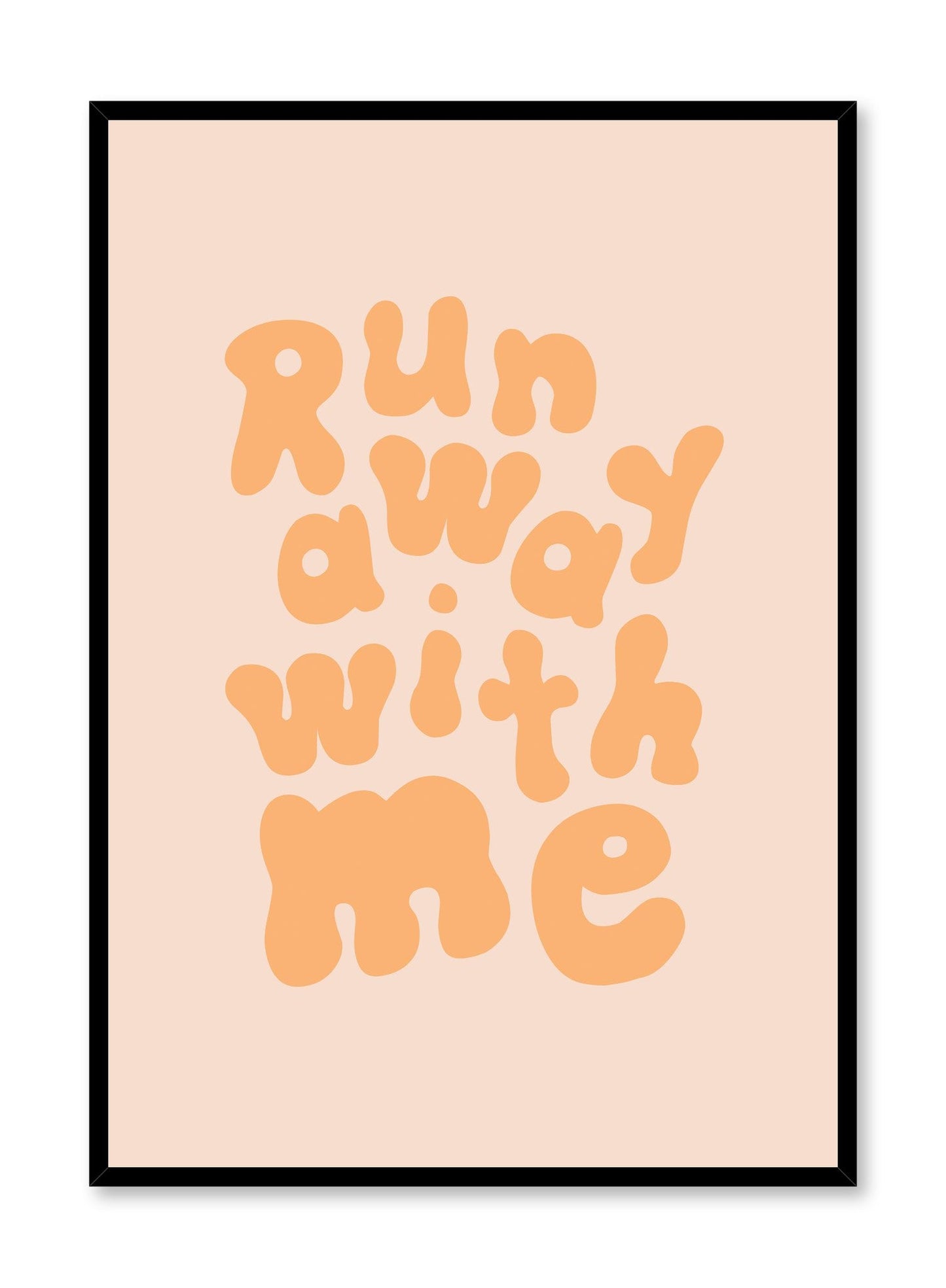 Run Away with Me, Poster