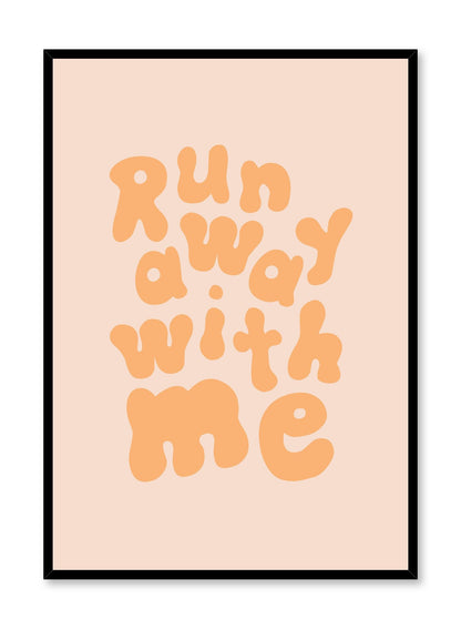 Run Away with Me, Poster