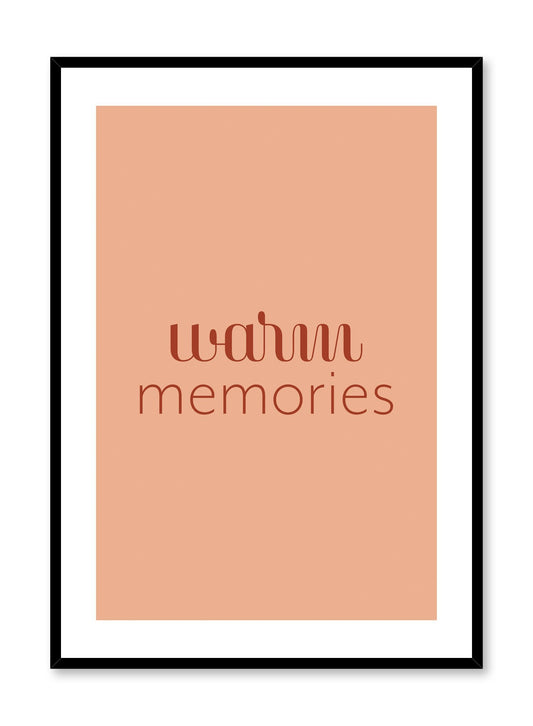 Warm Memories, Poster